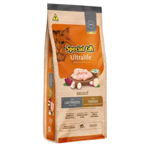Ração Special Cat Ultralife para Gatos Castrados Sabor Frango