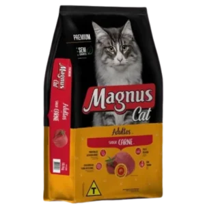 Ração Magnus para Gatos Adultos Sabor Carne