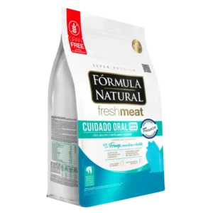 Ração Fórmula Natural Fresh Meat Cuidado Oral para Cães Adultos Portes Mini e Pequeno