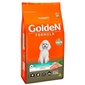 RAÇÃO GOLDEN FORM CAES AD FRANGO MINI BITS - 10,1 Kg