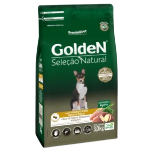 Ração Golden Cães Adultos Pequeno Porte Frango e Batata-Doce